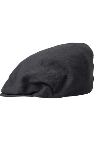 Dolce & Gabbana Tilbehør, Herre, Grå, 58 CM, Bomuld, Grå Bomuld Newsboy Cap