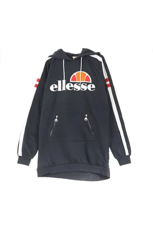 Ellesse Sweathshirts & Hoodies, Dame, Blå, S, Uld, Navy Hættetrøje til Kvinder