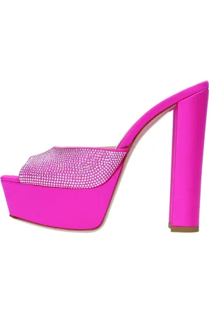 GEDEBE Sko, Dame, Lyserød, 36 EU, Læder, Sandaler Fuchsia