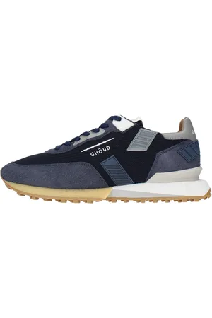 Ghoud Sko, Herre, Blå, 43 EU, Læder, Sneakers Blå