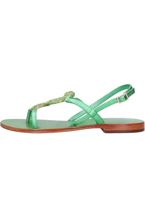 Emanuélle vee Sko, Dame, Grøn, 39 EU, Uld, Sandaler Grøn