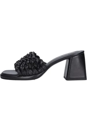 Emanuélle vee Sko, Dame, Sort, 41 EU, Læder, Sandal Sort