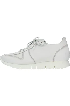 Buttero Sko, Dame, Hvid, 36 1/2 EU, Læder, Sneakers
