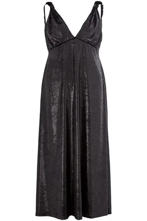 LARDINI Kjole, Dame, Sort, XS, Polyester, Elegant Sort Polyester Kjole