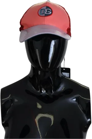 Dolce & Gabbana Tilbehør, Dame, Flerfarvet, 57 CM, Bomuld, Multifarvet Baseball Cap Italiensk Håndværk