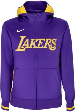 Nike Sweathshirts & Hoodies, Herre, Lilla, XL, Uld, NBA Showtime Letvægts Zip Hoodie