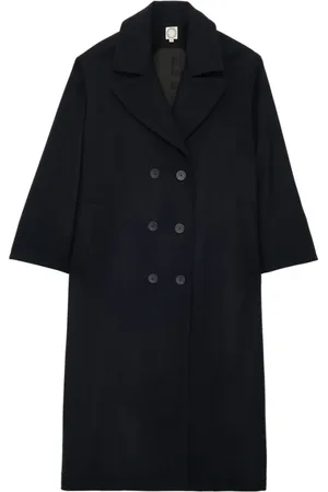 Inès de la Fressange Frakke, Dame, Blå, M, Denise Coat