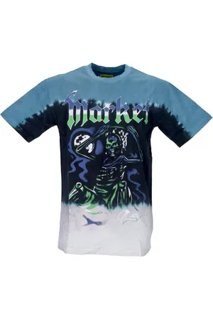 MARKET Top, Herre, Flerfarvet, XL, Bomuld, Glow In The Dark Tee