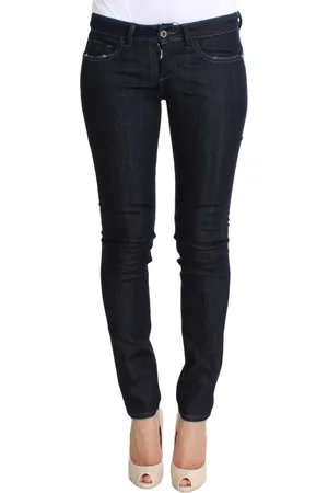 Costume National Jeans, Dame, Blå, W26, Bomuld, Slim Fit Skinny Jeans i Blå