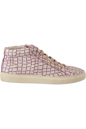 HIDE&JACK Sko, Dame, Hvid, 42 EU, Uld, Stilfulde Mid-Cut Lædersneakers