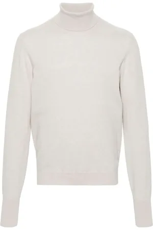 DRUMOHR Strik, Herre, , XL, Cashmere, Lys Cashmere Strik Trøje