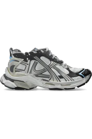 Balenciaga Sko, Herre, Grå, 41 EU, Sneakers Runner
