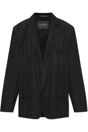 Balenciaga Jakke, unisex, Sort, L, Blazer i Oversize Stil