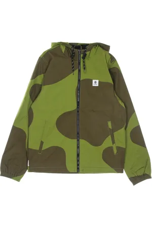 Element Jakke, Herre, Grøn, M, Uld, Camo Herrejakke Let Vindtæt Vandtæt