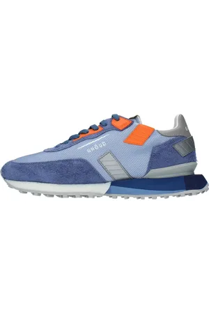 Ghoud Sko, Herre, Blå, 44 EU, Læder, Sneakers Clear