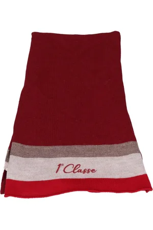 ALVIERO MARTINI 1A CLASSE Tilbehør, Dame, Rød, ONE SIZE, Læder, Tørklæder Bordeaux
