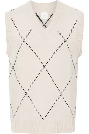 ELEVENTY Strik, Herre, , S, Uld, Uld Ærmeløs Sweater