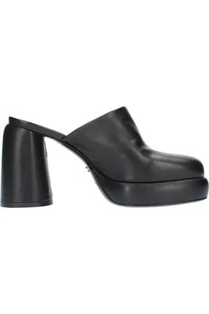 HALMANERA Sko, Dame, Sort, 38 EU, Læder, Sandal Sort