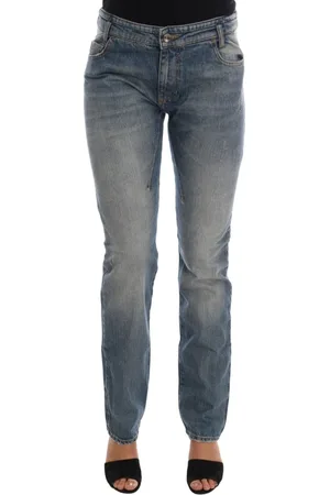 Costume National Jeans, Dame, Blå, W26, Bomuld, Bl Slim Fit Designer Jeans