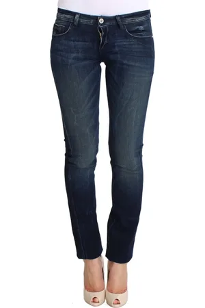 Costume National Jeans, Dame, Blå, W26, Bomuld, Slim Fit Skinny Bl Jeans