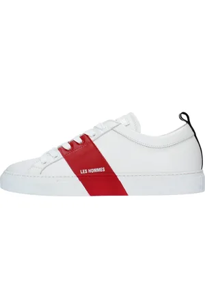 Les Hommes Sko, Herre, Hvid, 41 EU, Læder, Urban Sneakers