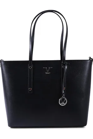 19V69 Italia Taske, Dame, Sort, ONE SIZE, Læder, Elegant Lædertaske
