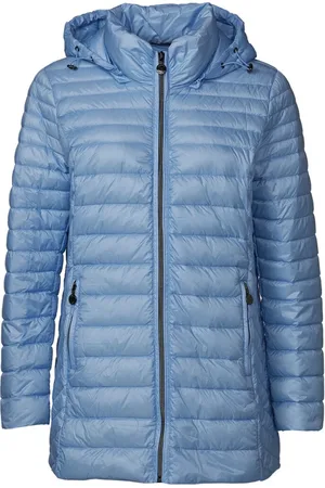 Danwear Jakke, Dame, Blå, 3XL, Uld, Let dunjakke til kvinder
