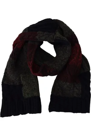 Dolce & Gabbana Tilbehør, Herre, Flerfarvet, ONE SIZE, Uld, Luksus Uld og Kashmir Herresjal