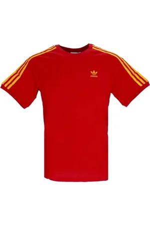 adidas Top, Herre, Rød, M, Uld, Nation Tee Rød Guld Power