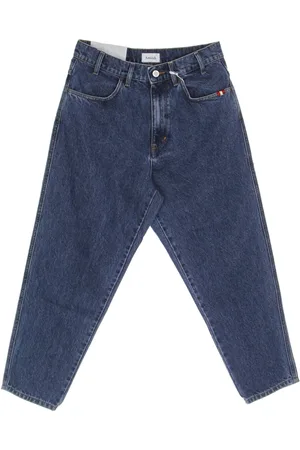 AMISH Jeans, Herre, Blå, W34, Bomuld, Stone Washed Herre Jeans