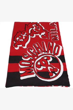 Moschino Tilbehør, Dame, Rød, ONE SIZE, Læder, Tørklæder Rød