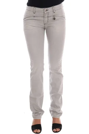 Costume National Jeans, Herre, Grå, W26, Bomuld, Grå Super Slim Jeans