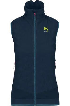 Karpos Jakke, Dame, Blå, XL, Uld, Alagna Plus Evo Vest til kvinder