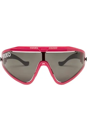 Briko Tilbehør, unisex, Rød, ONE SIZE, Rød Detector Solbriller med Grå Linser