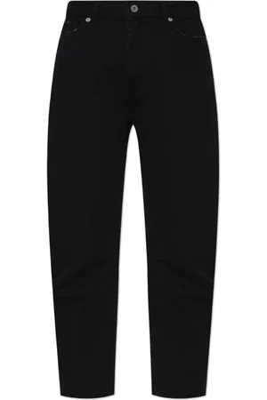 Halfboy Jeans, Dame, Sort, W27, Bomuld, Jeans med smalle ben
