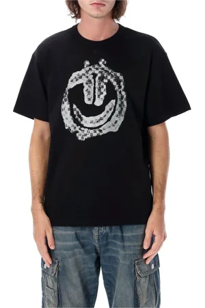 MISBHV Top, Herre, Sort, S, Bomuld, Acid House Grafisk Print T-Shirt