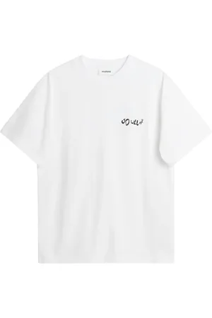 Soulland Top, unisex, Hvid, L/XL, Bomuld, Certificeret Bomuld Kunst T-shirt