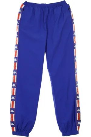 Kappa Bukser, Herre, Blå, XL, Uld, Blå Mænds Tracksuit Bukser