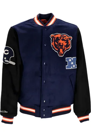 Mitchell & Ness Jakke, Herre, Blå, M, Uld, Chicago Bears Legacy Varsity Jacket