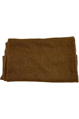 LU REN Tilbehør, unisex, Brun, ONE SIZE, Cashmere, Luksuriøst Cashmere Silke Tørklæde Chantay