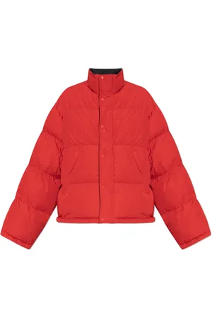 Balenciaga Jakke, Dame, Rød, M, Uld, Vendbar polstret jakke