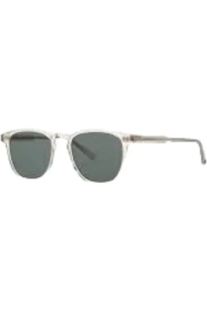 GARRETT LEIGHT Tilbehør, Herre, Grå, ONE SIZE, Hamp, Champagne Acetat Solbriller til Mænd