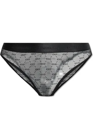 Dsquared2 Undertøj, Dame, Sort, L, Uld, Logo Briefs