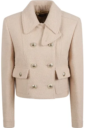 Tom Ford Jakke, Dame, , XS, Uld, Boucle Double Breasted Chasseur Jakke