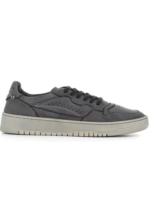 Lemargo Sko, Herre, Sort, 42 EU, Læder, Sort Læder Sneakers Gummisål