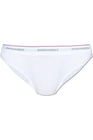 Dsquared2 Undertøj, Dame, Hvid, 2XL, Bomuld, Briefs med logo