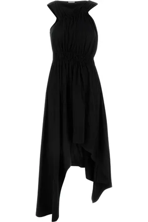 Alexander McQueen Kjole, Dame, Sort, XS, Uld, Stilfuldt Jersey til et trendy look