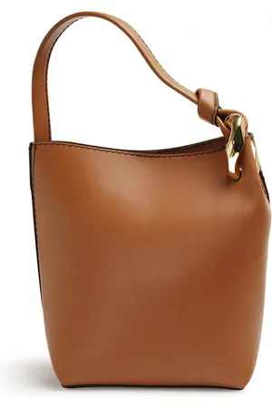 J.W.Anderson Taske, Dame, Brun, ONE SIZE, Læder, Orange Læder Håndtaske