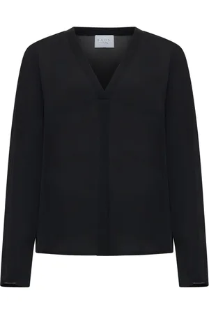 Kaos Bluser & Skjorter, Dame, Sort, S, Uld, Sort Skjorter Kollektion