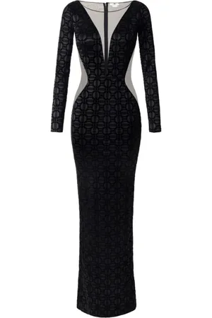 Elisabetta Franchi Kjole, Dame, Sort, XS, Sort Kjole Aw24 Damemode